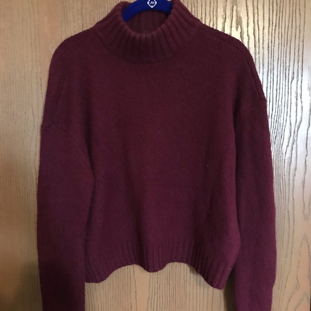 American Eagle Mock Neck Sweater